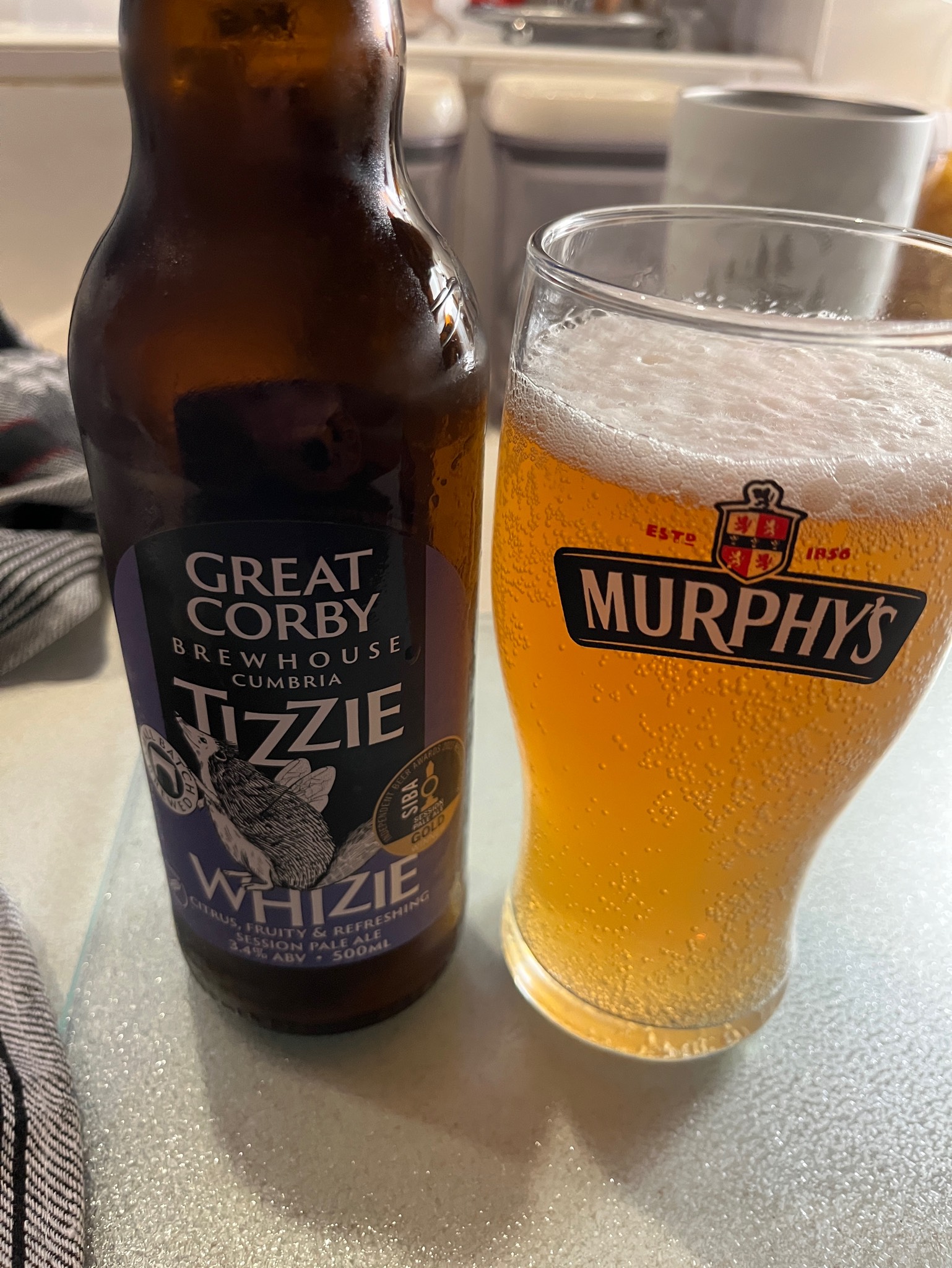 Tizzie Whizie, Great Corby Brewhouse