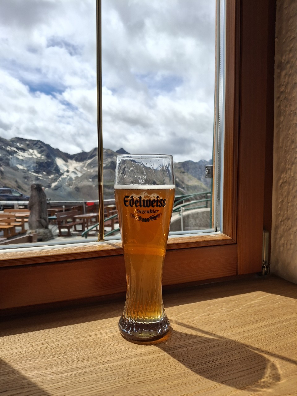 Edelweiss Hofbräu Weizenbier, Austria
