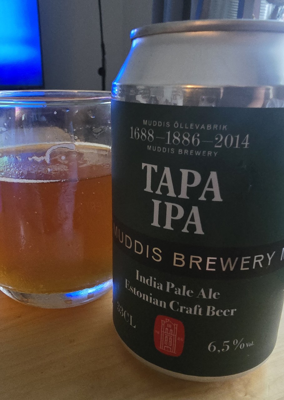 Tapa IPA 6.5%, Muddis Brewery