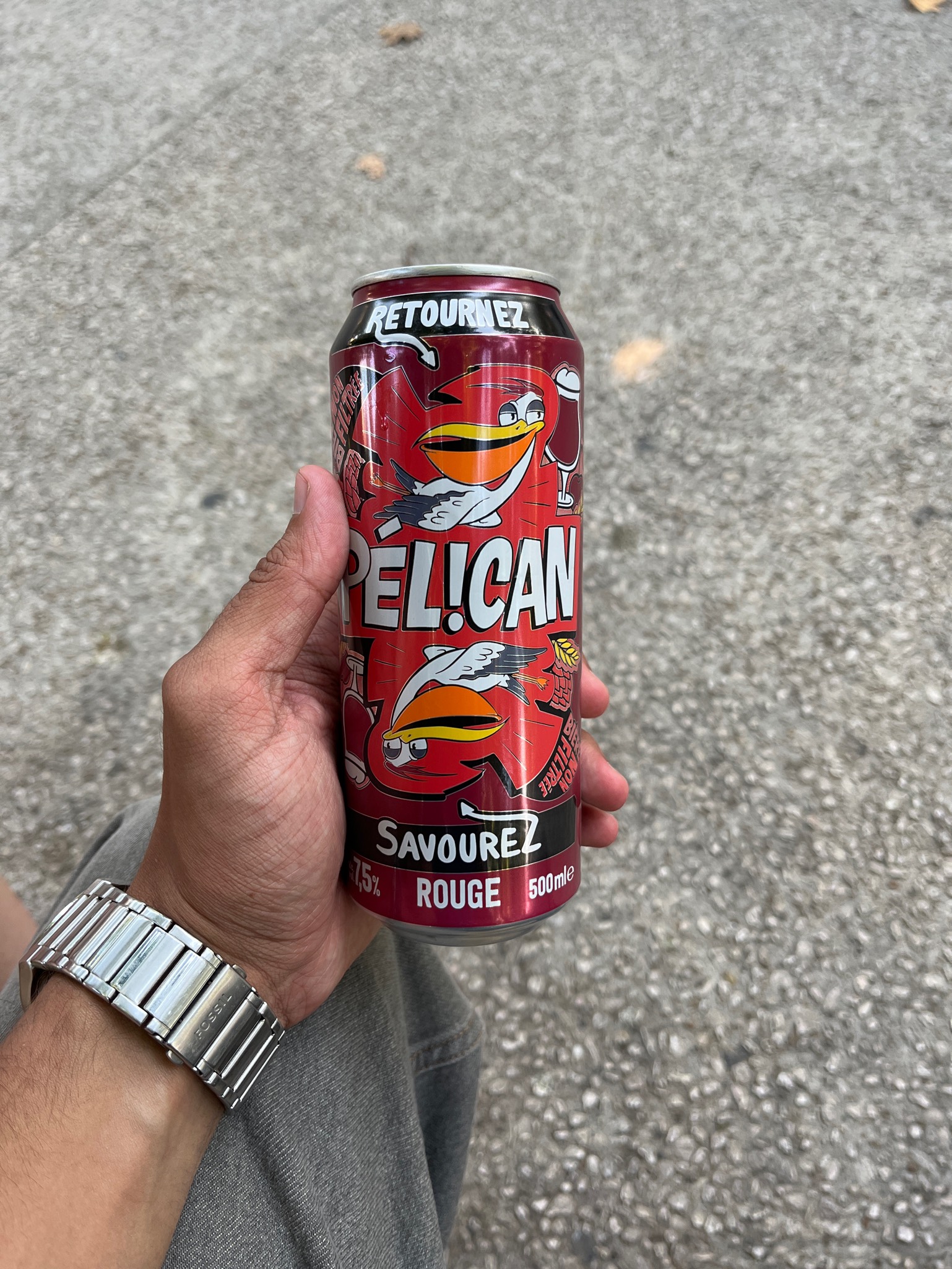Pélican Rouge, France