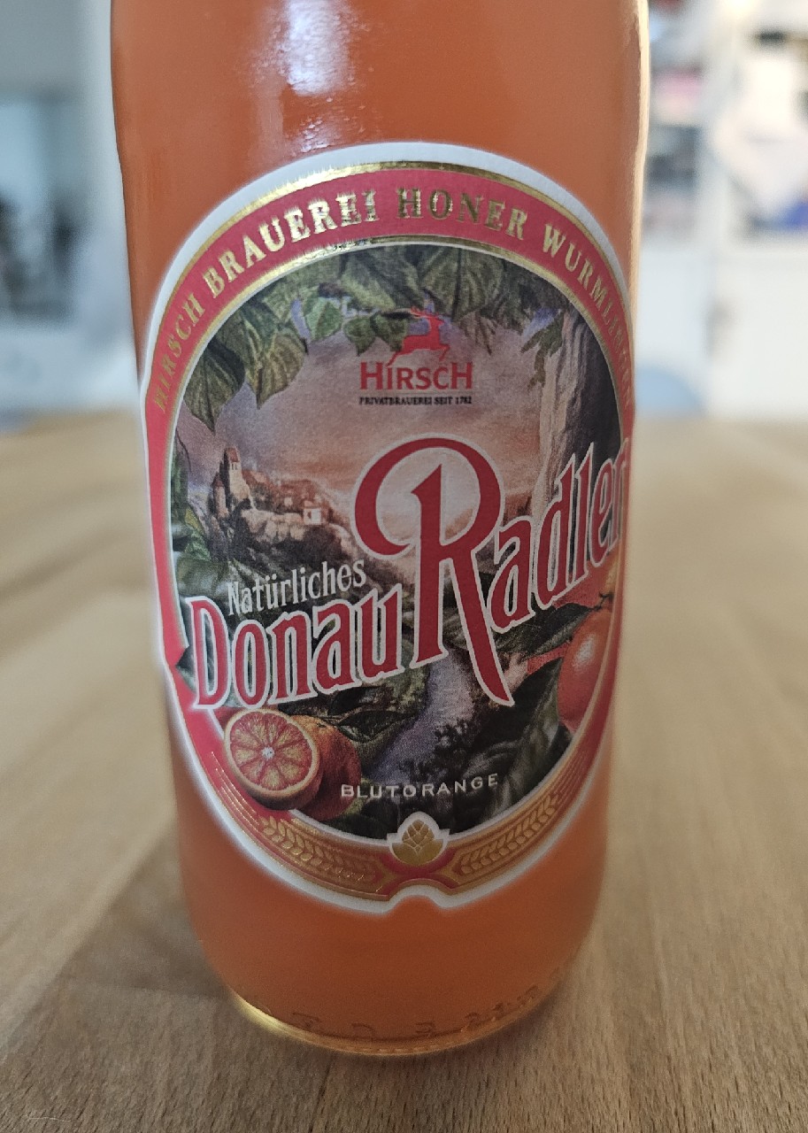 Natürliches Donau Radler Blutorange, Germany