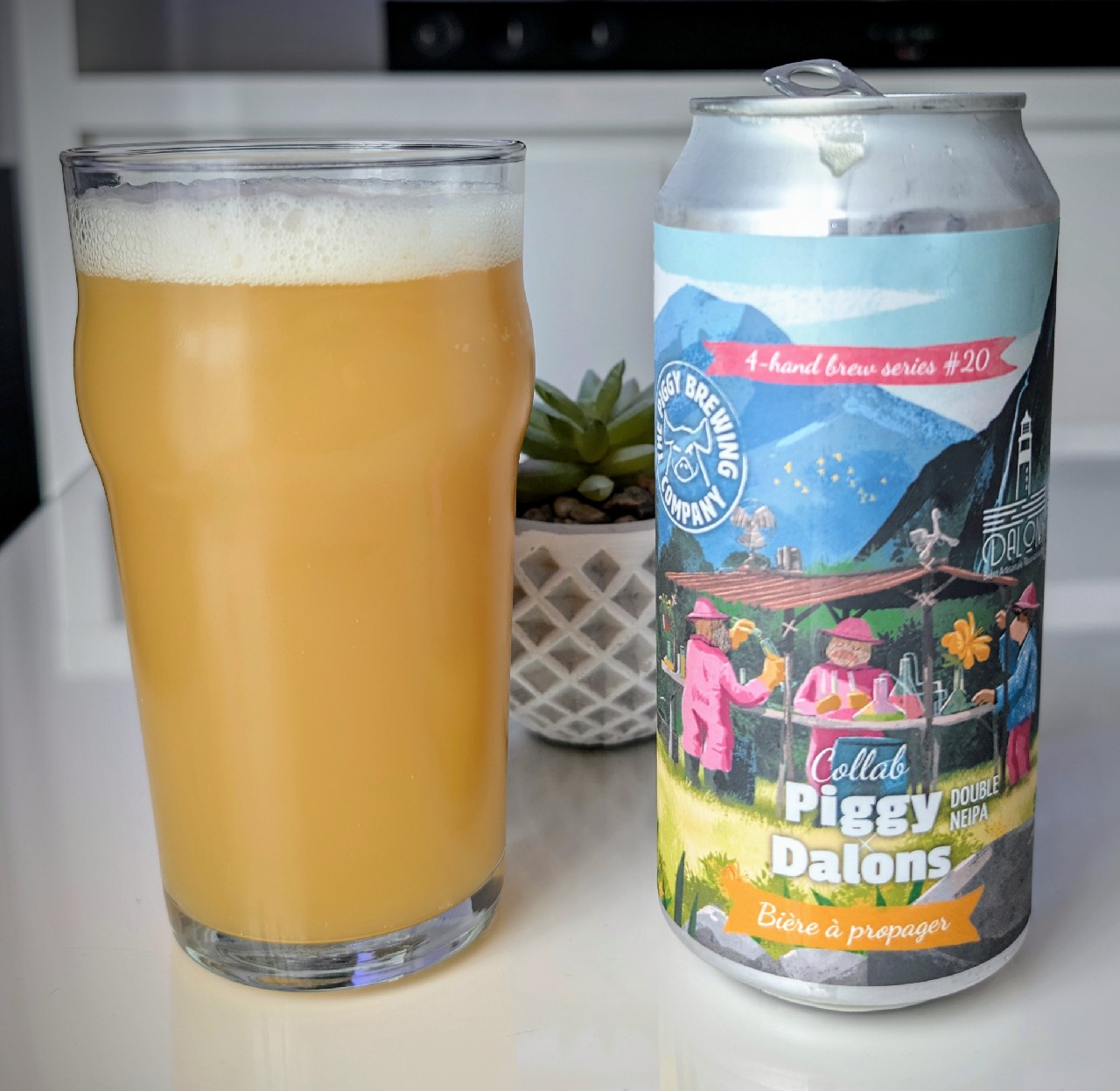 4-Hand Brew Series #20 - Collab Piggy X Dalons, France