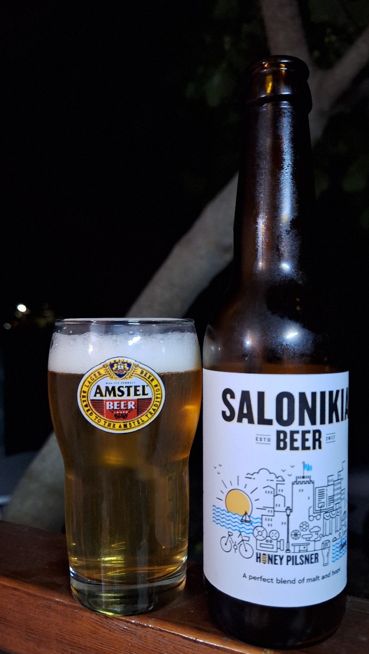 Salonikia Beer Honey Pilsner, Thessaloniki's Standard Microbrewery