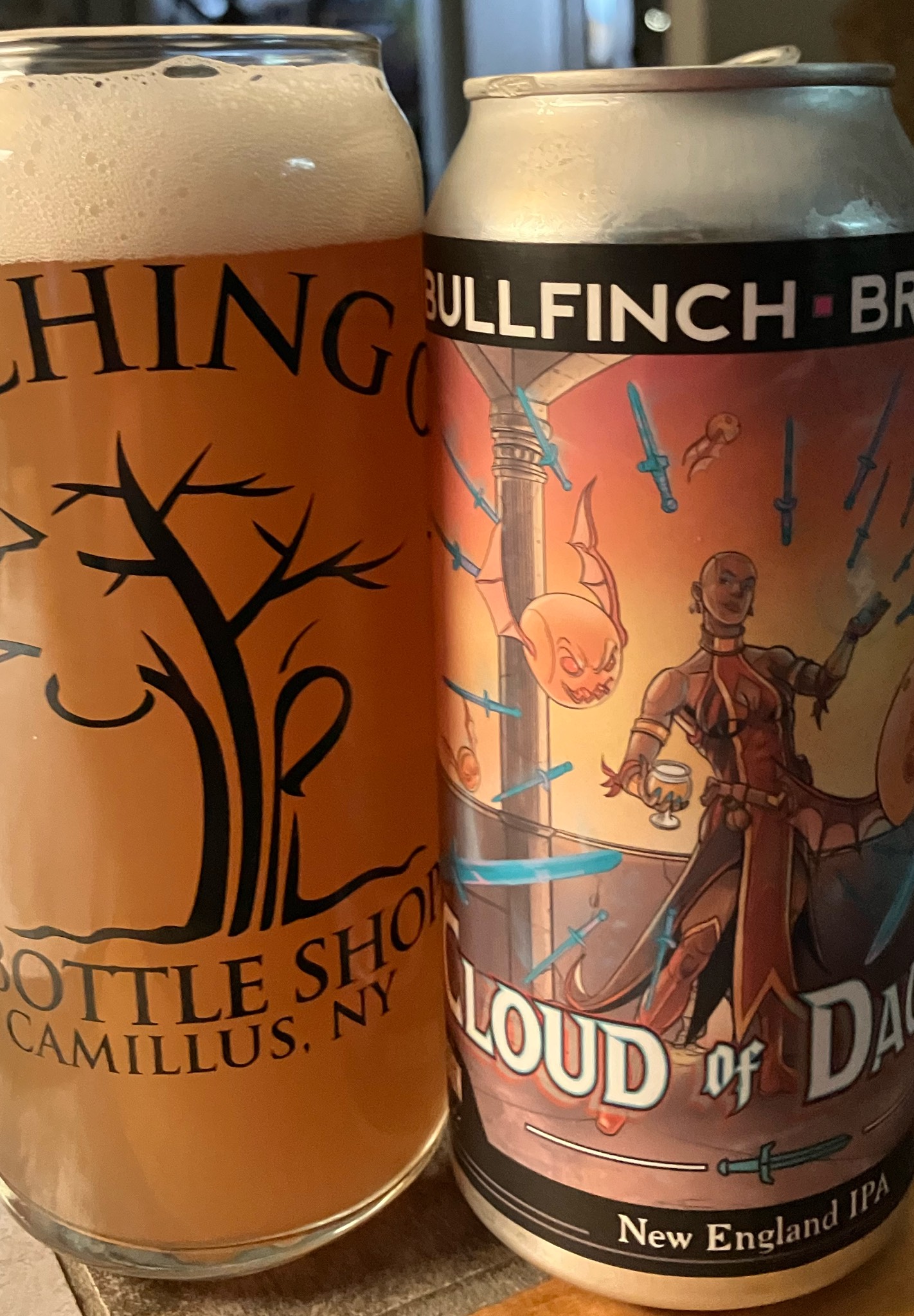 Cloud of Daggers, Bullfinch Brewery