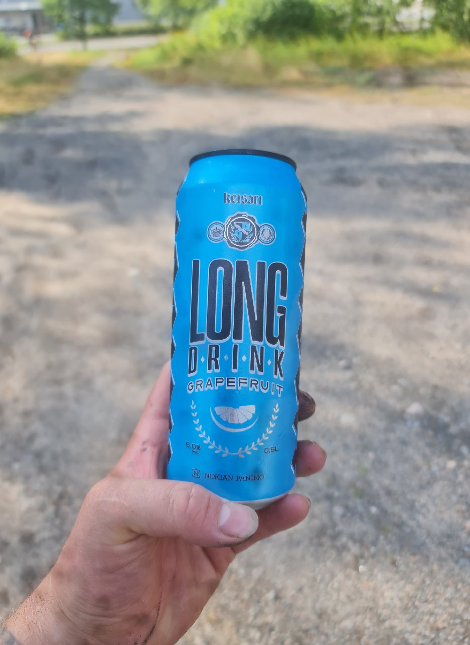 Keisari Long Drink Grapefruit, Finland