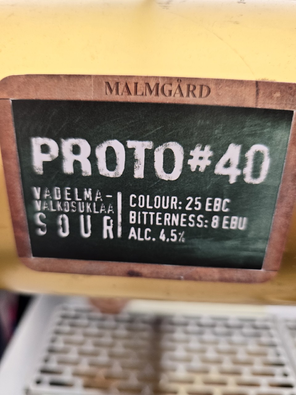 Proto #40 Vadelma-Valkosuklaa Sour, Finland