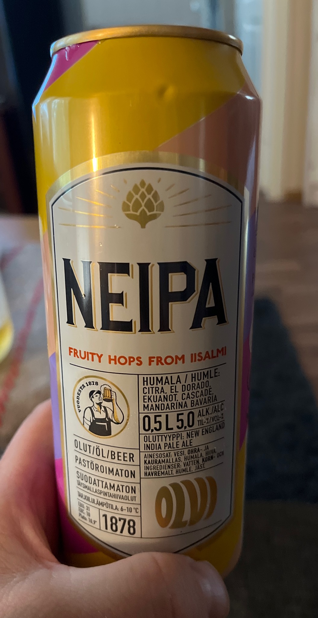 Olvi NEIPA, Finland
