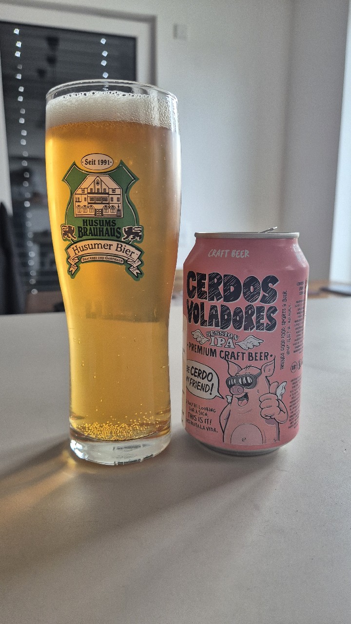 Cerdos Voladores Session IPA, Spain