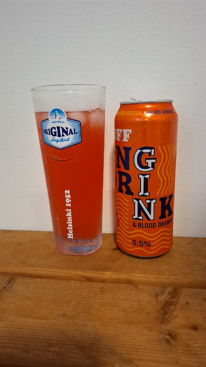 KOFF Long Drink & Blood Orange, Finland