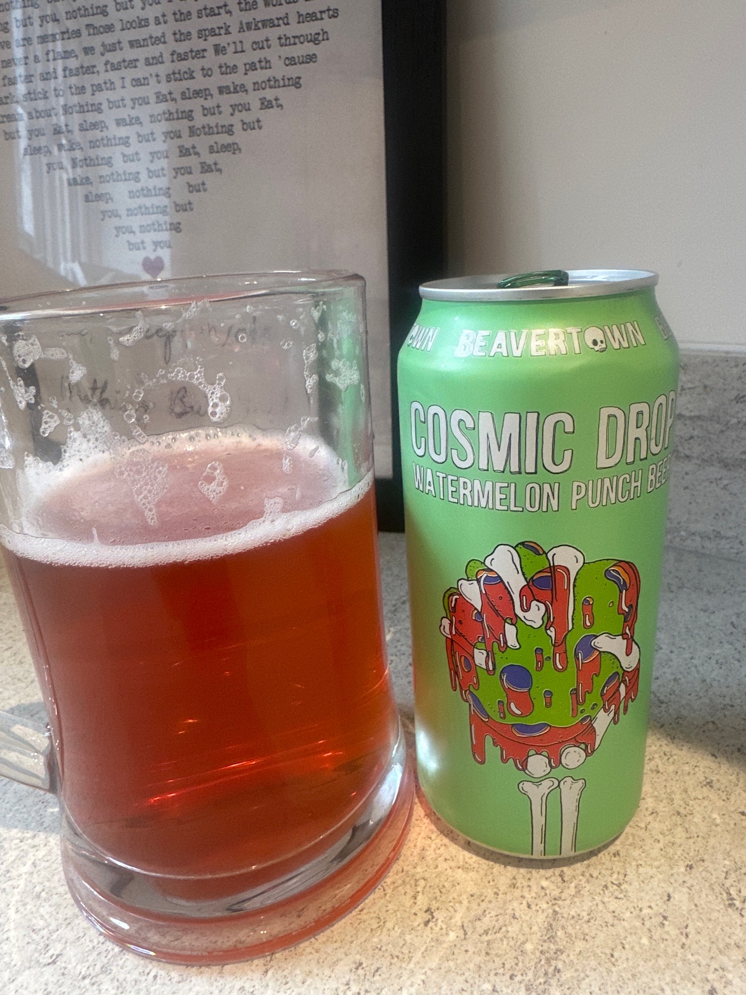 Cosmic Drop Watermelon Punch, England