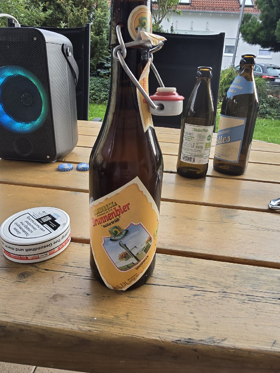 Brunnenbier, Lammbrauerei Hilsenbeck - Gruibinger Bier