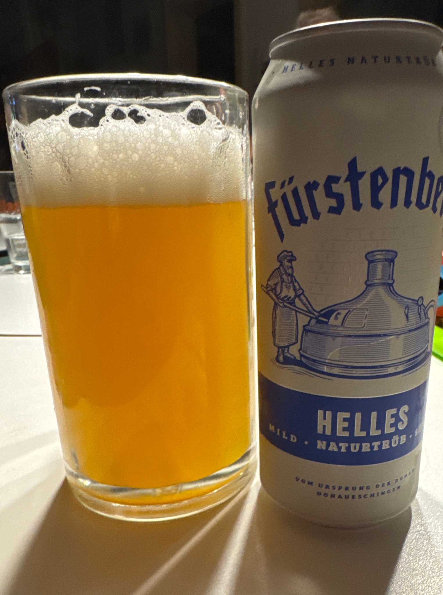 Fürstenberg Naturtrübes Helles, Germany