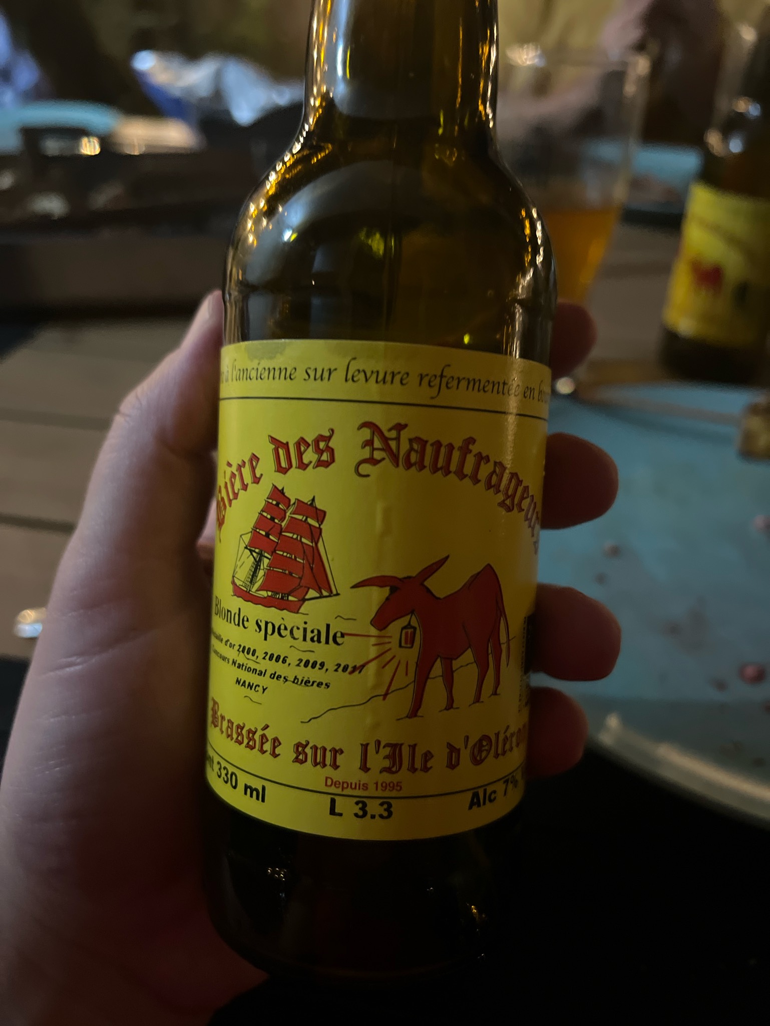 Bière Des Naufrageurs Blonde, France