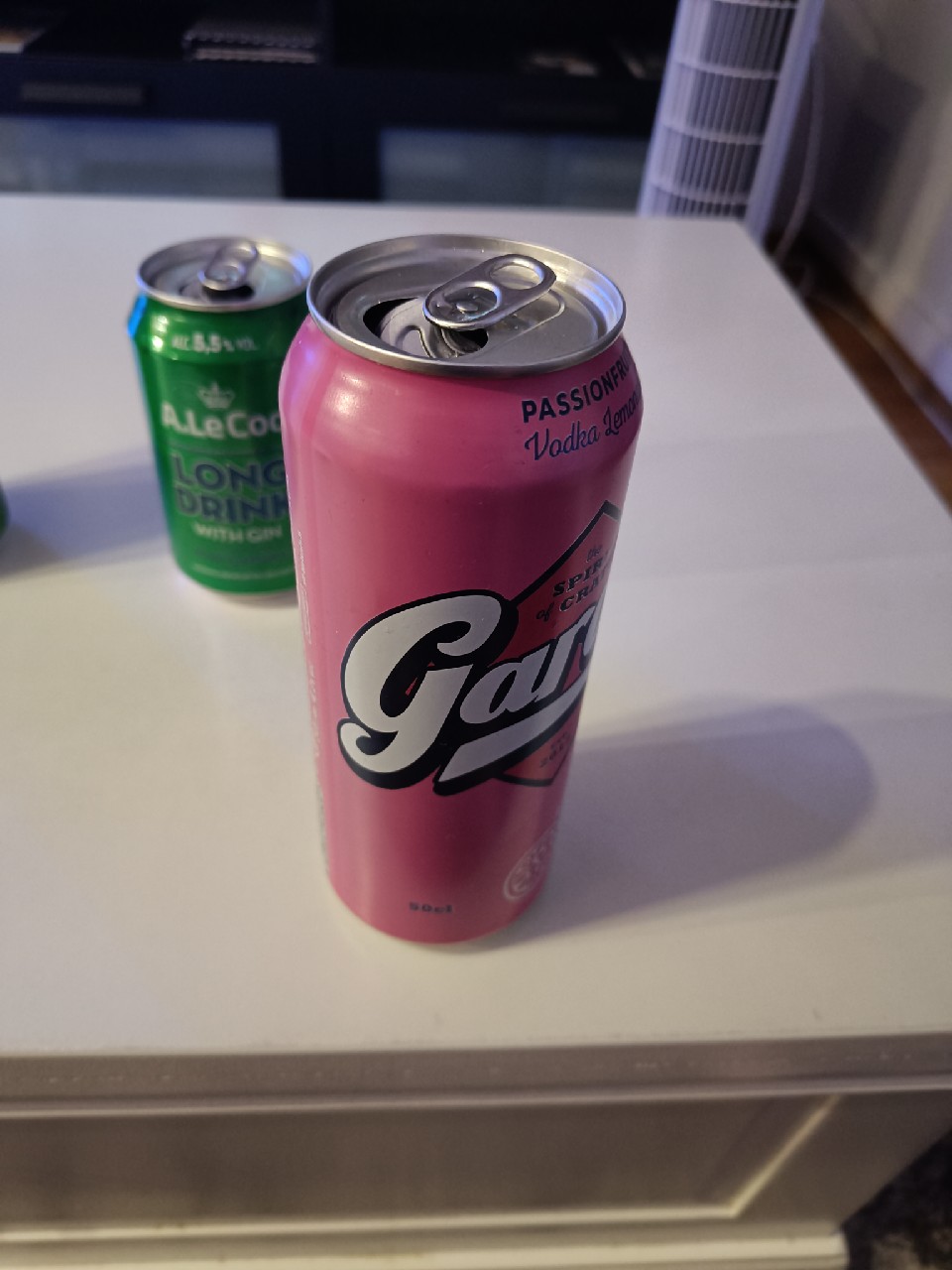 Garage Passionfruit Vodka Lemonade, Finland