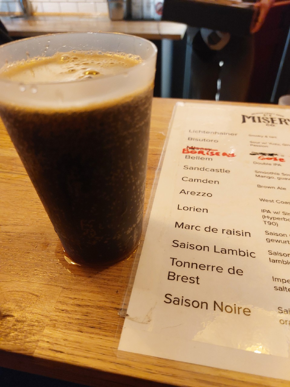 Tonnerre De Brest, Misery Beer Co.