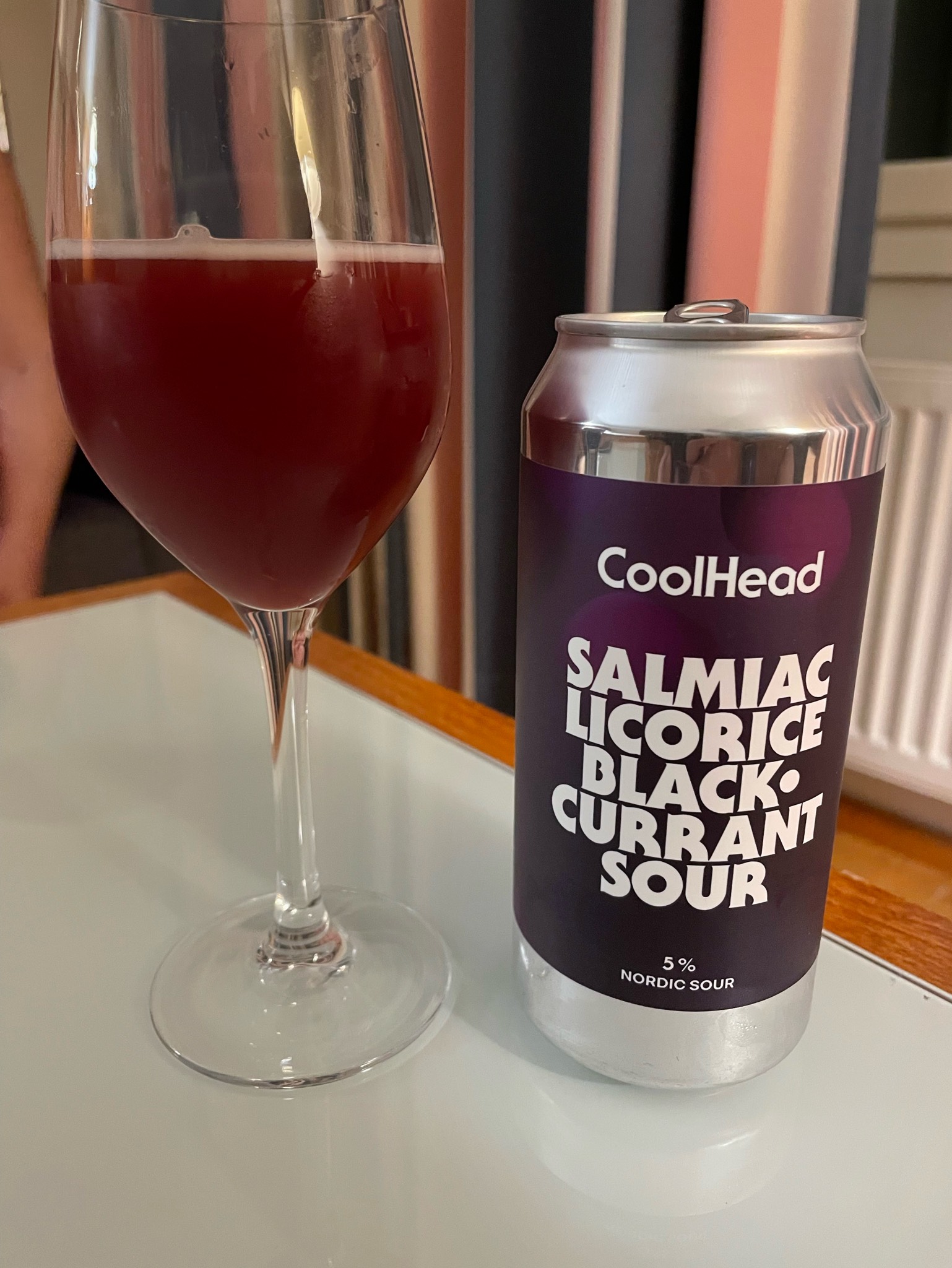 Salmiac Licorice Blackcurrant Sour, CoolHead Brew