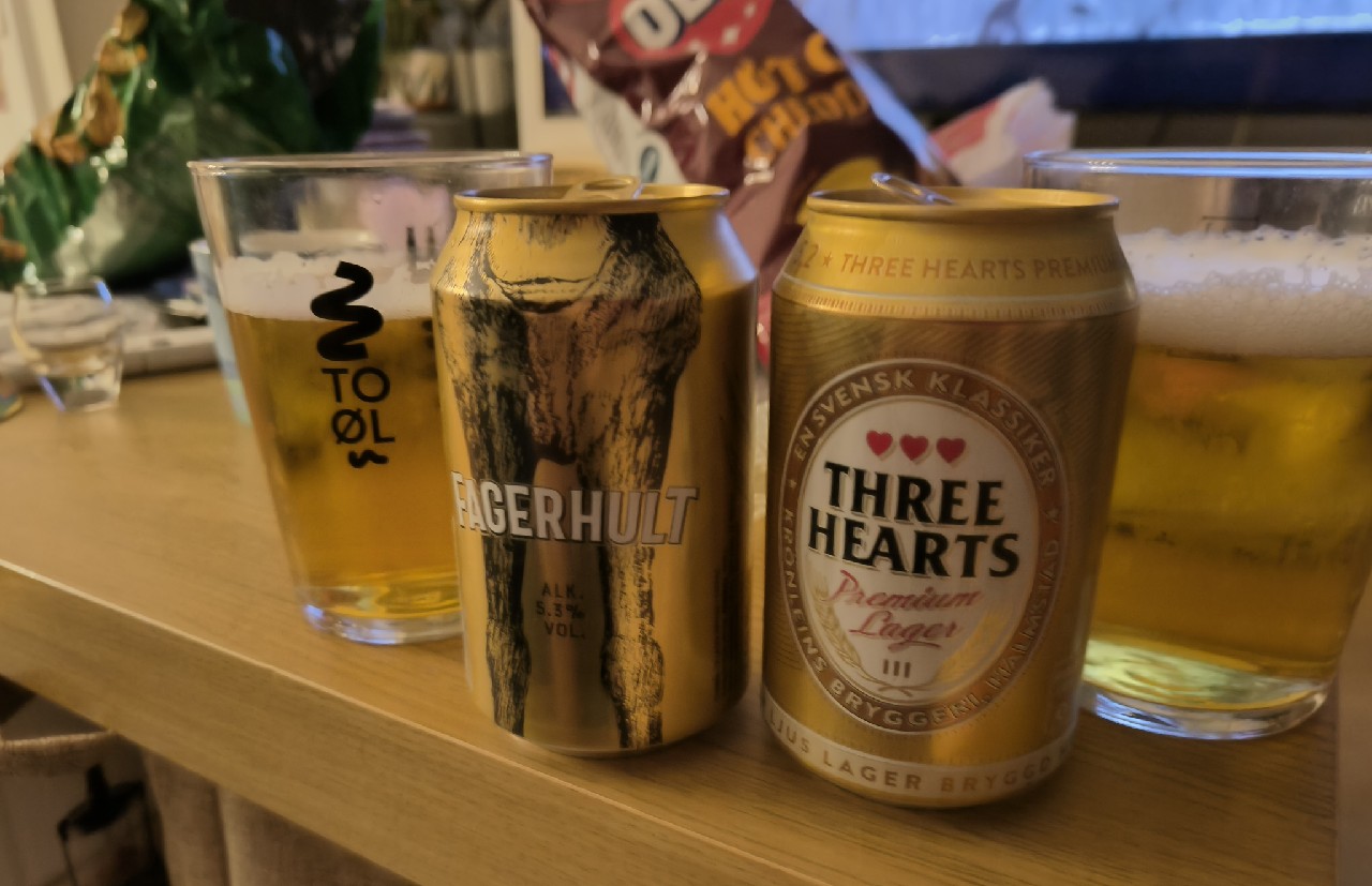 Three Hearts Premium Lager, Sweden