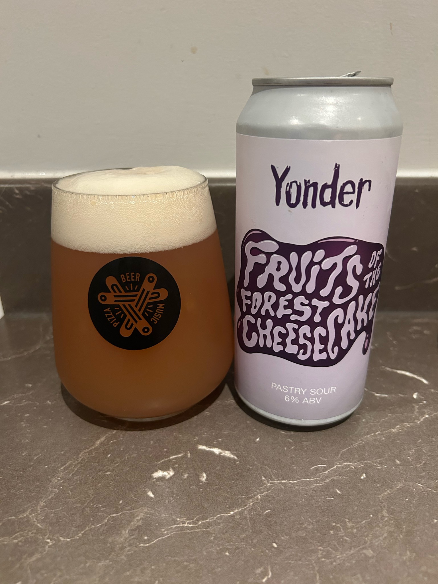 Fruits of the Forest cheesecake, England