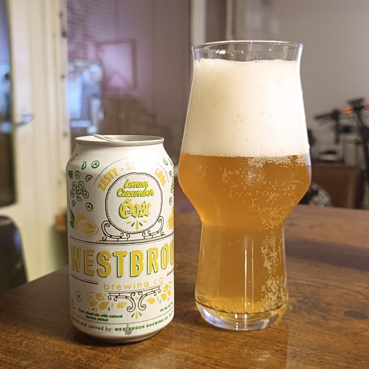 Lemon Cucumber Gose, Westbrook Brewing