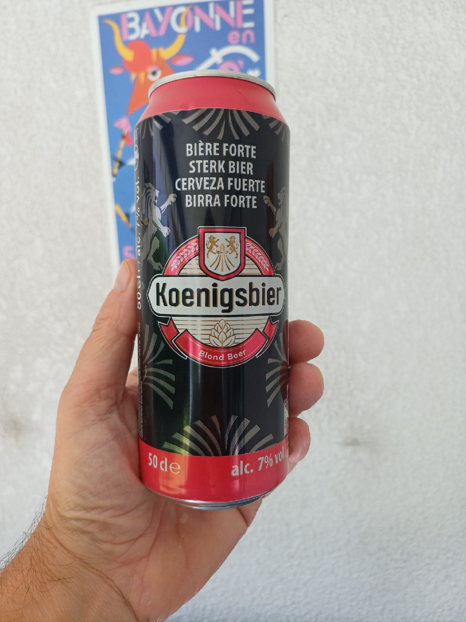 Koenigsbier Forte, France