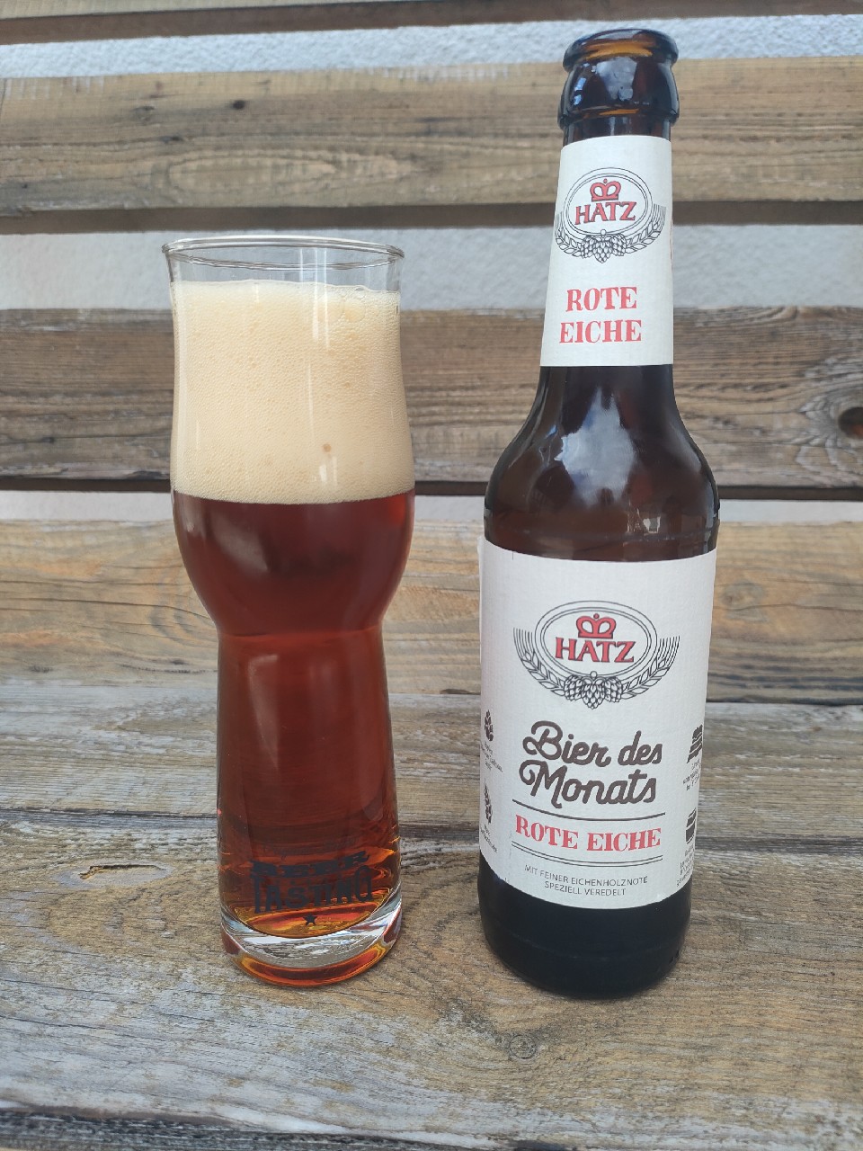 Bier des Monats Rote Eiche, Hatz-Moninger Brauhaus