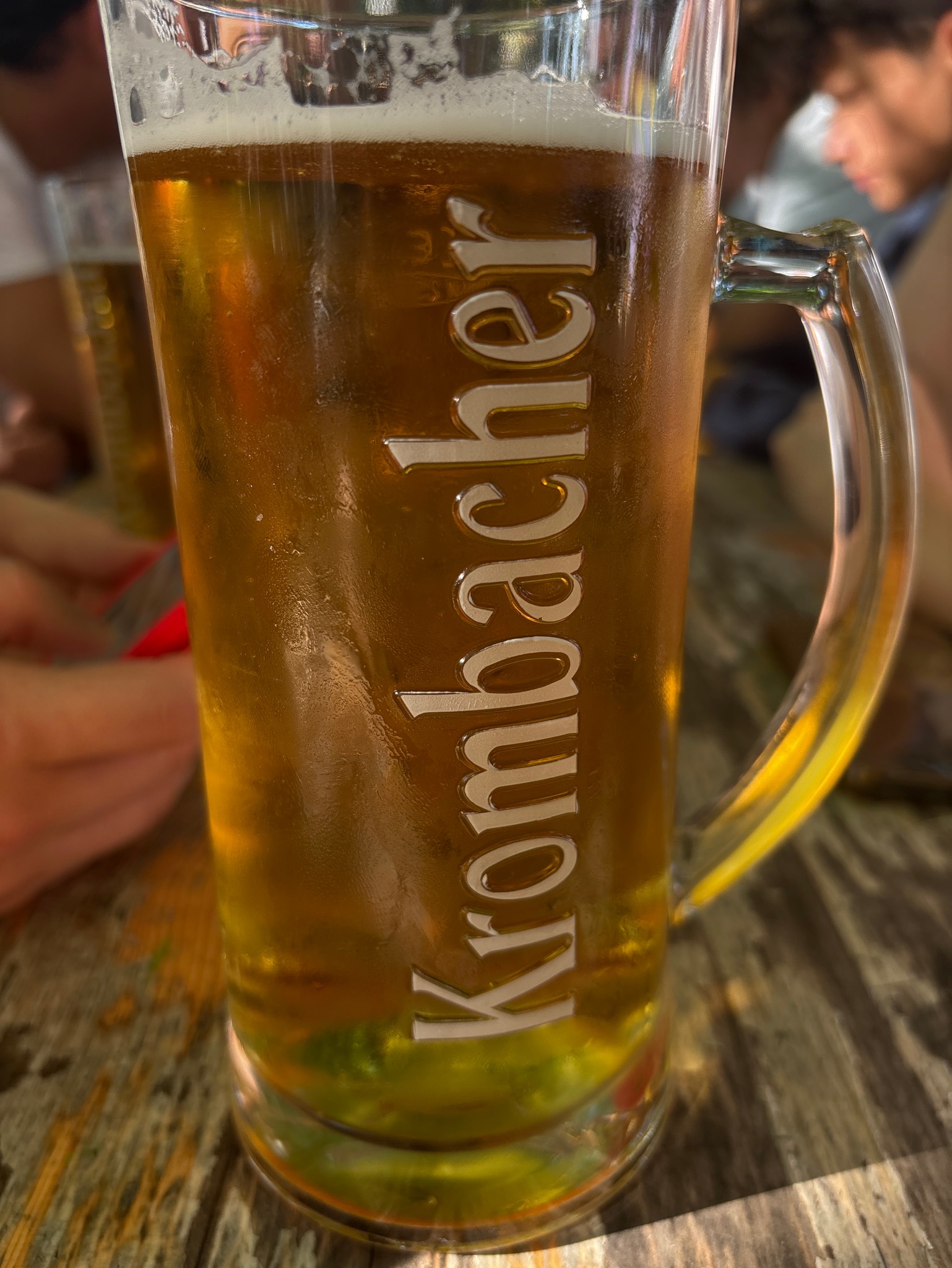 Krombacher Naturtrübes Landbier, Germany