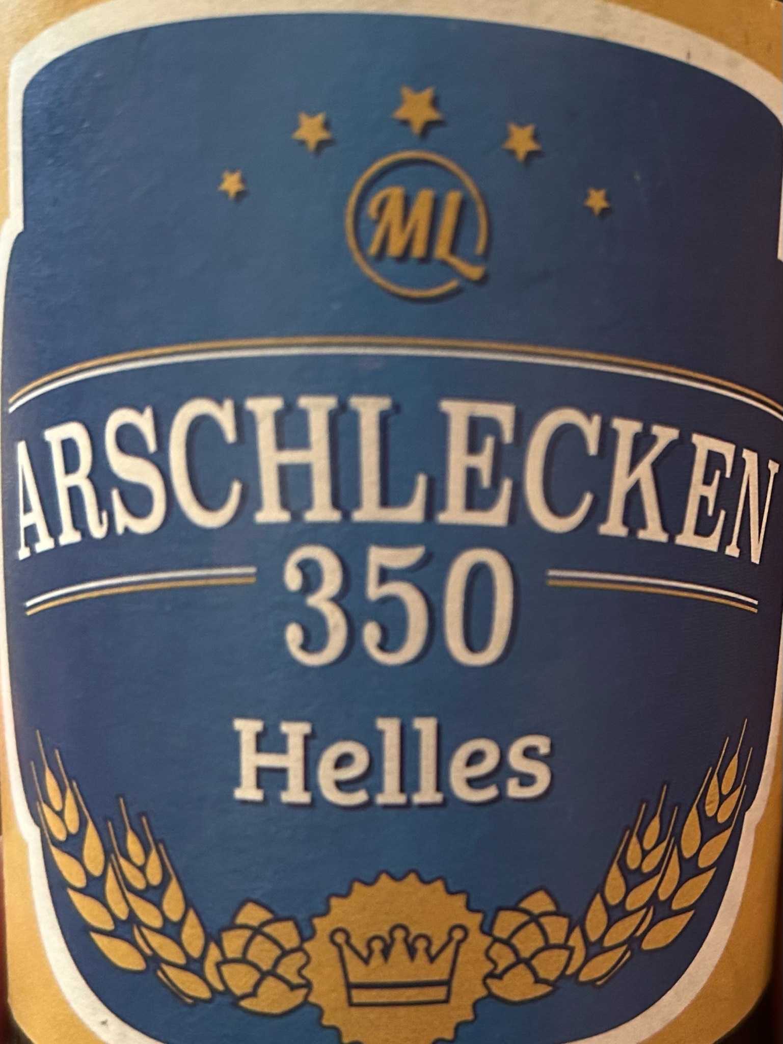 Arschlecken 350, Privatbrauerei Gut Forsting