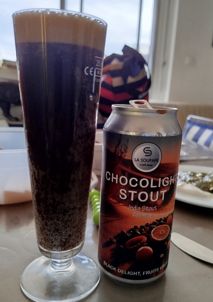 Chocolight Stout, La Soupape