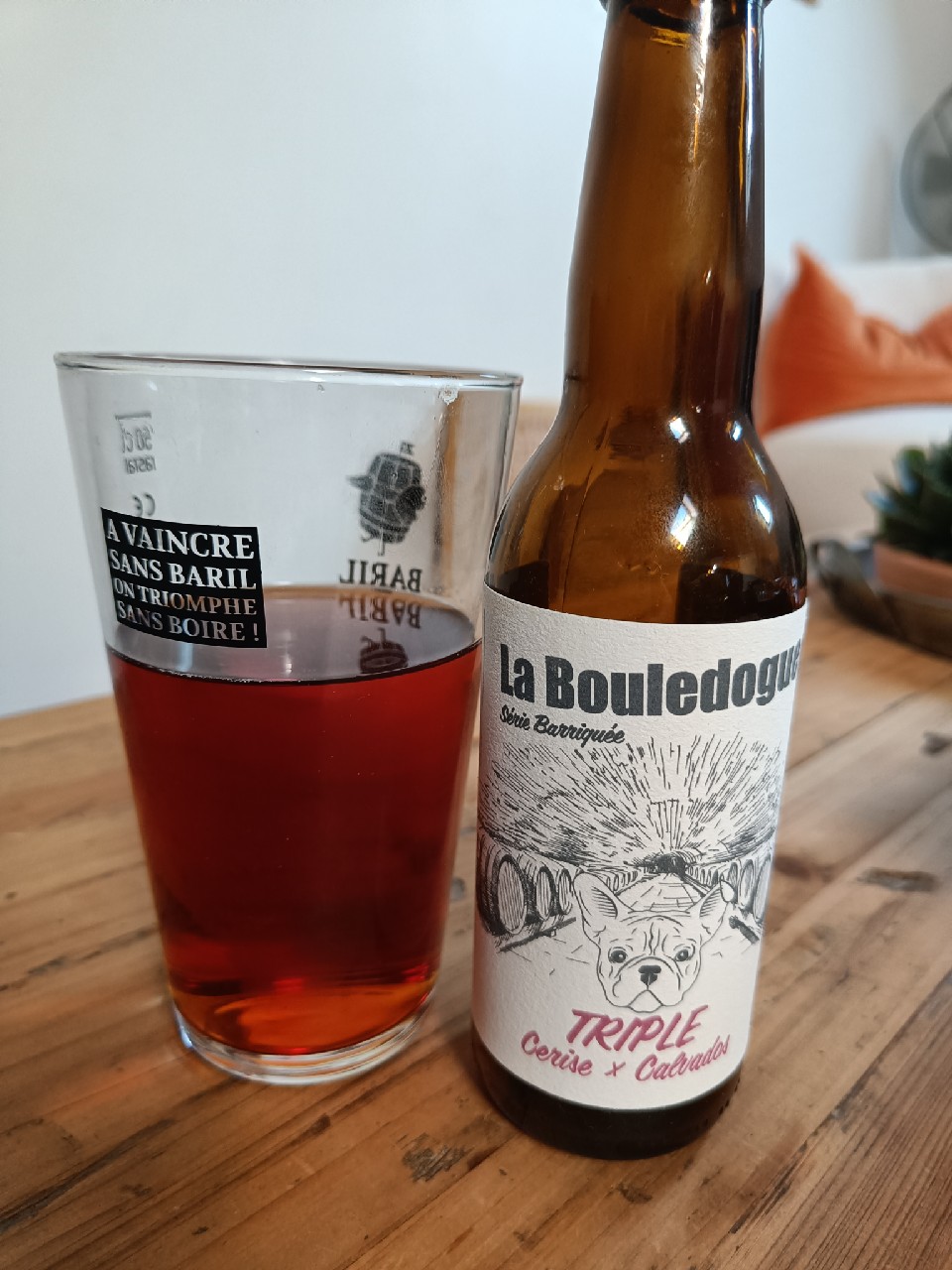 Série Barriquée Triple Cerise X Calvados, La Bouledogue