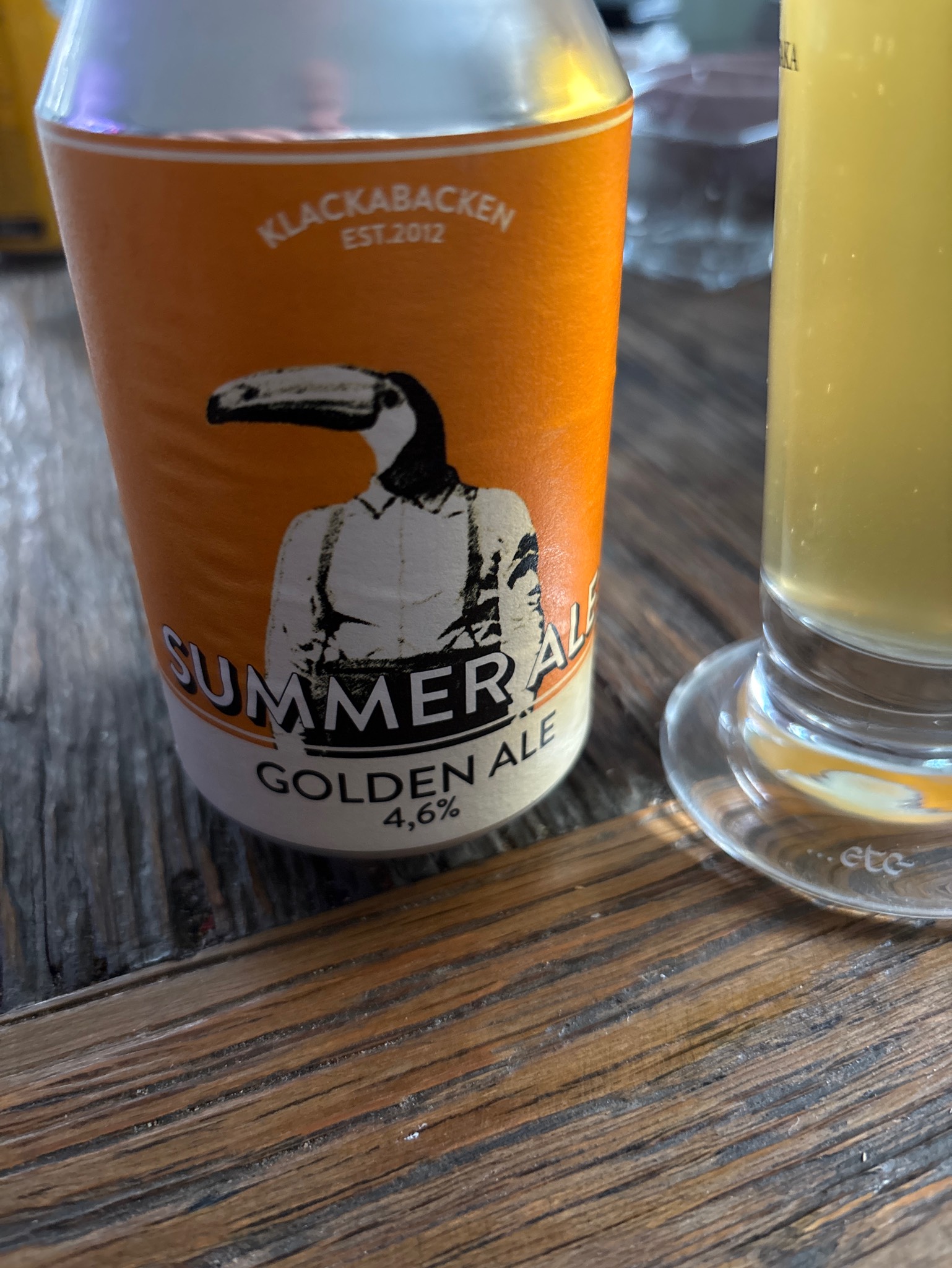 Klackabacken summer ale, Sweden