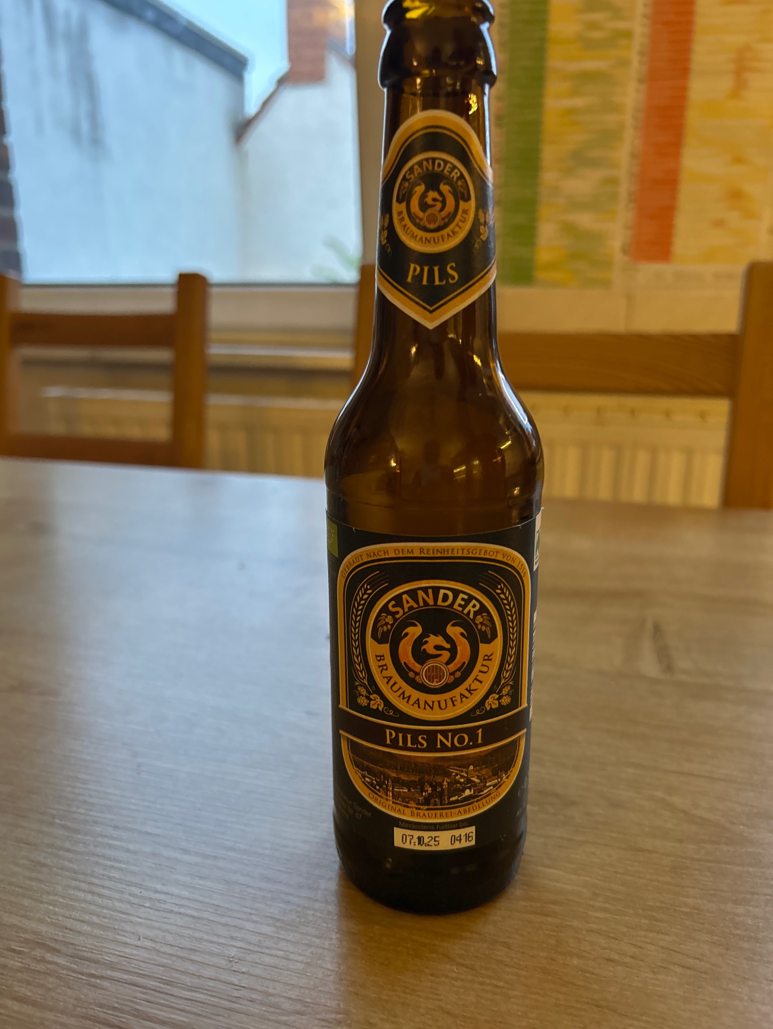 Sander Pils No. 1, Braumanufaktur Sander