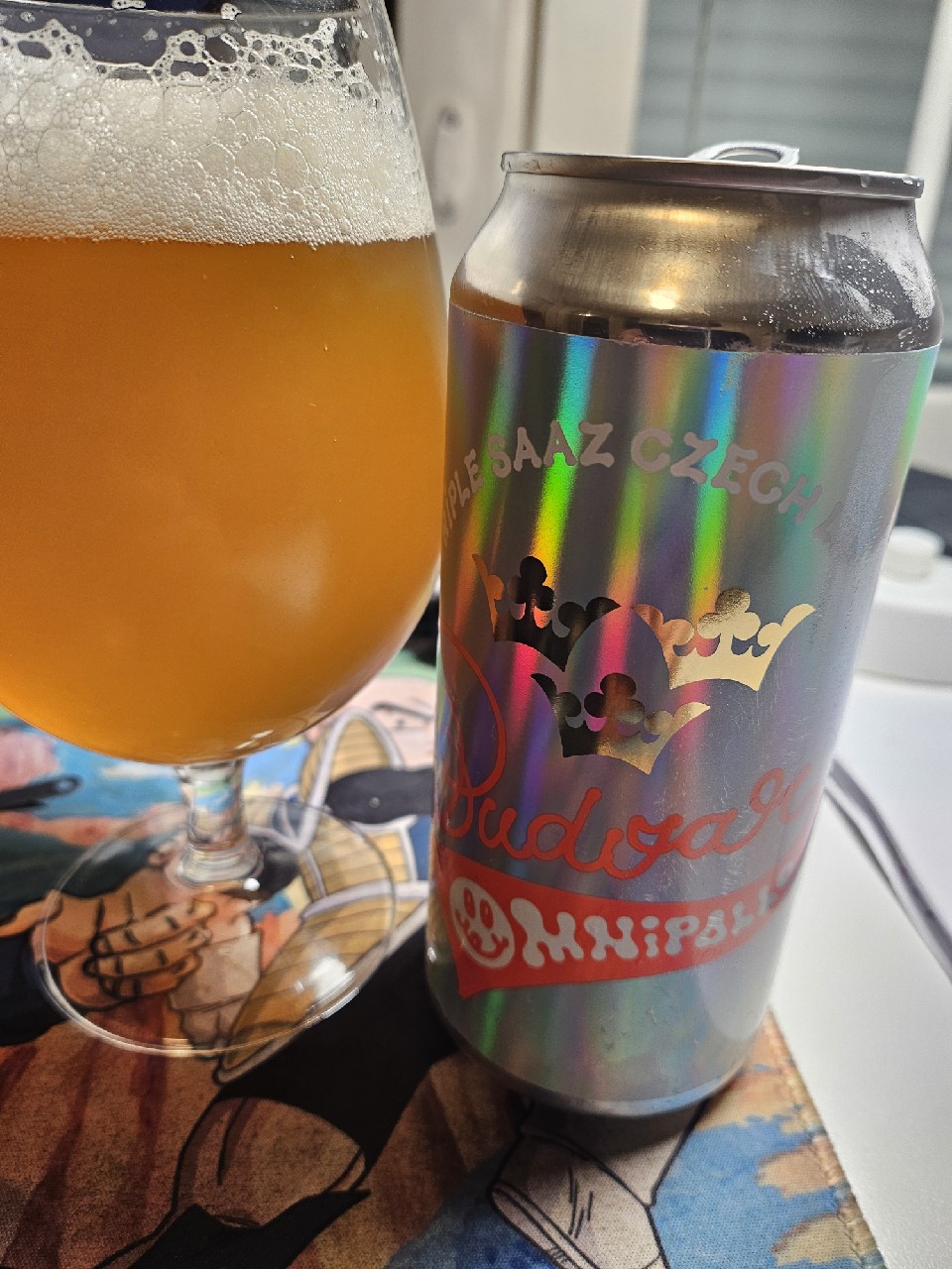 Omnipollo x Budvar Triple Saaz Czech Style Lager, Omnipollo