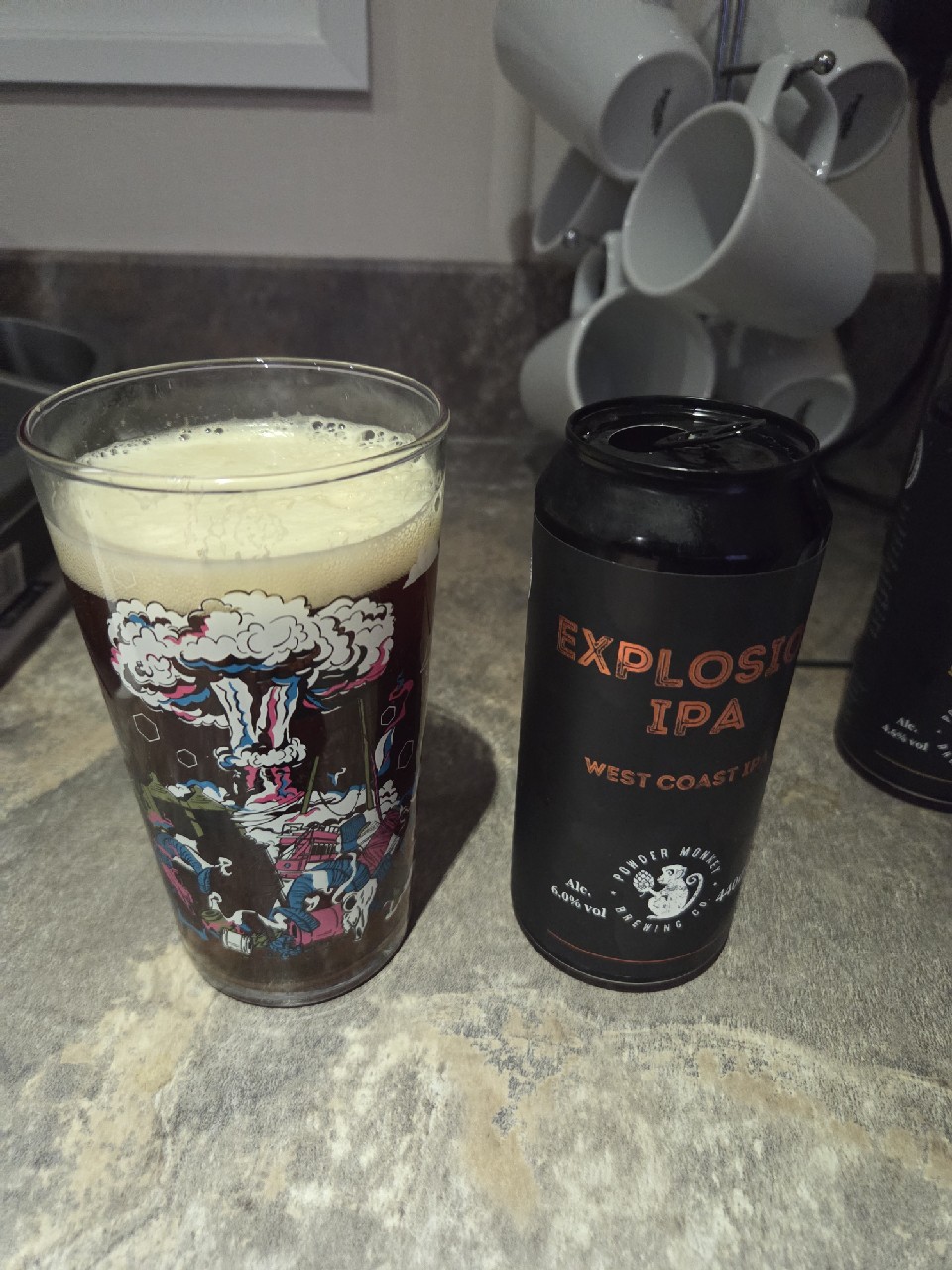 Explosion IPA, Powder Monkey Brewing Co.