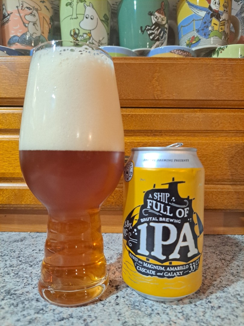 A Ship Full of IPA 5.8%, Sweden