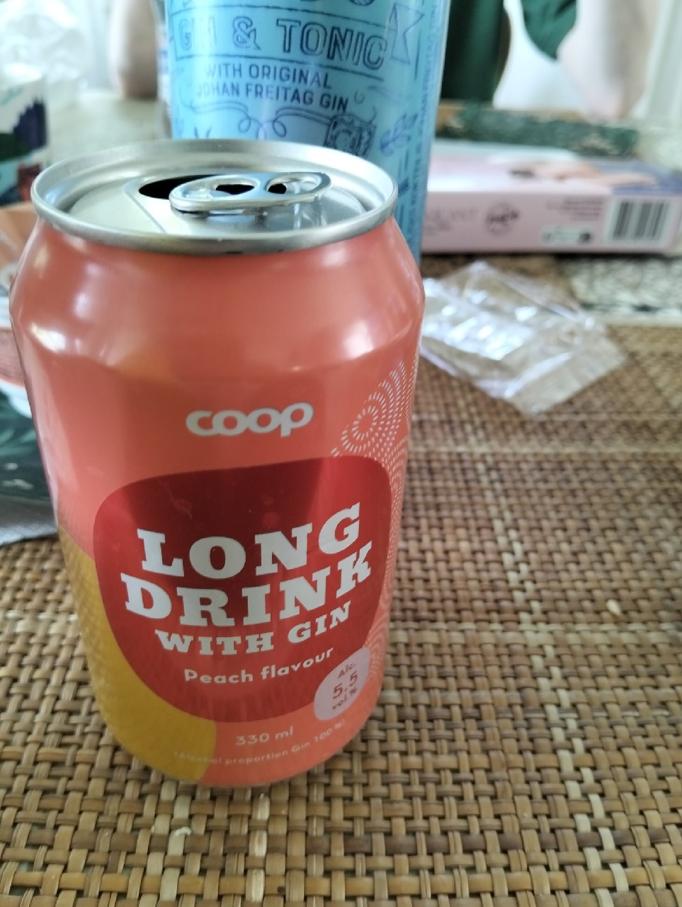 Coop Long Drink Peach, Finland