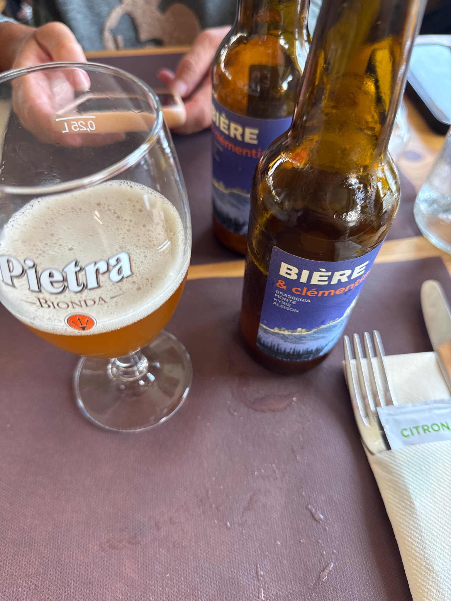 MKE clémentine, Brasseria Di U Monte Kyrie Elëison
