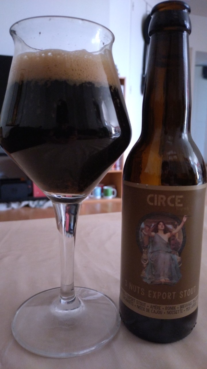 Circé 3 Nuts Export Stout, La Manufacture De Bières