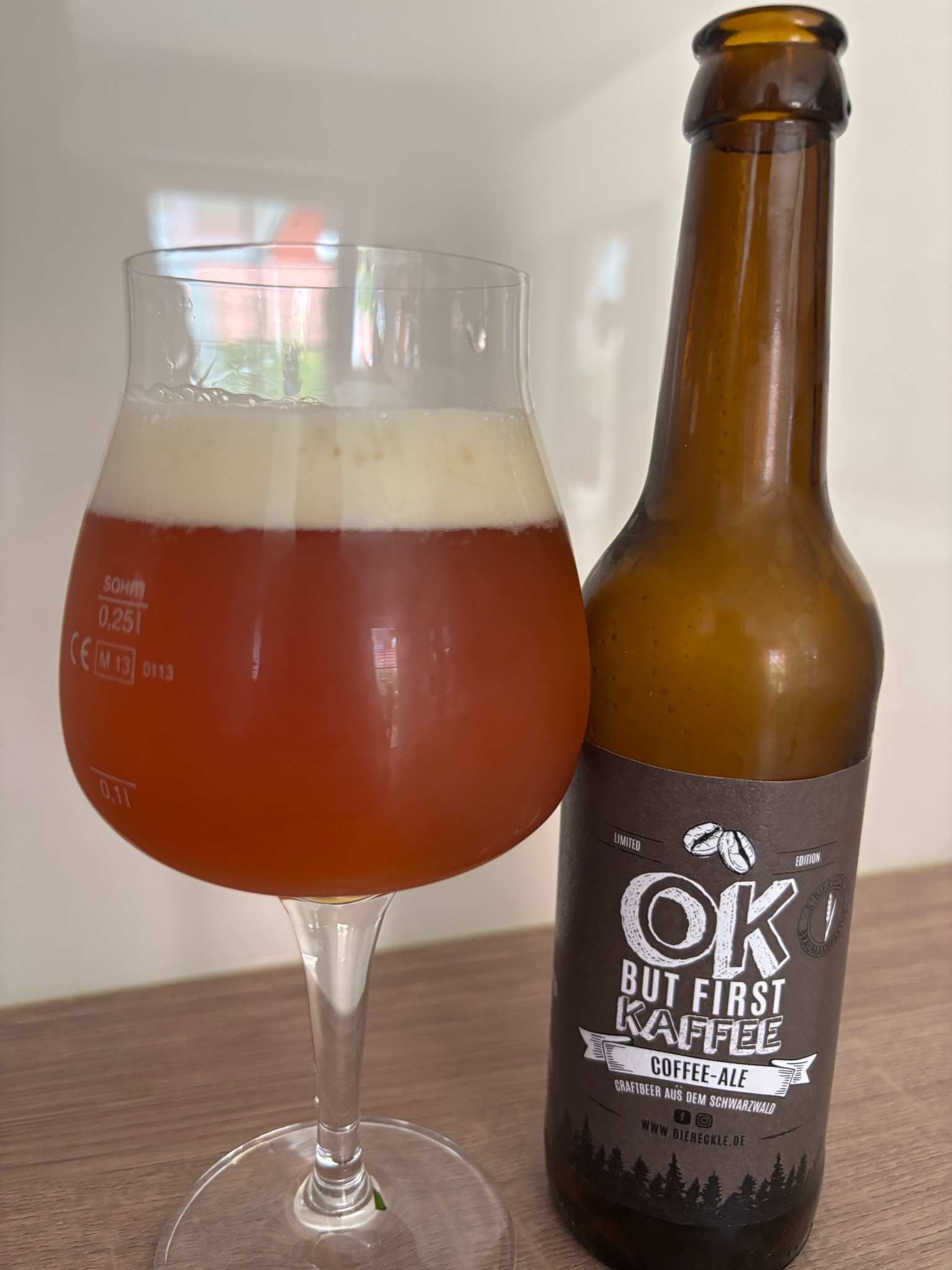 OK But First Kaffee, S'Biereckle