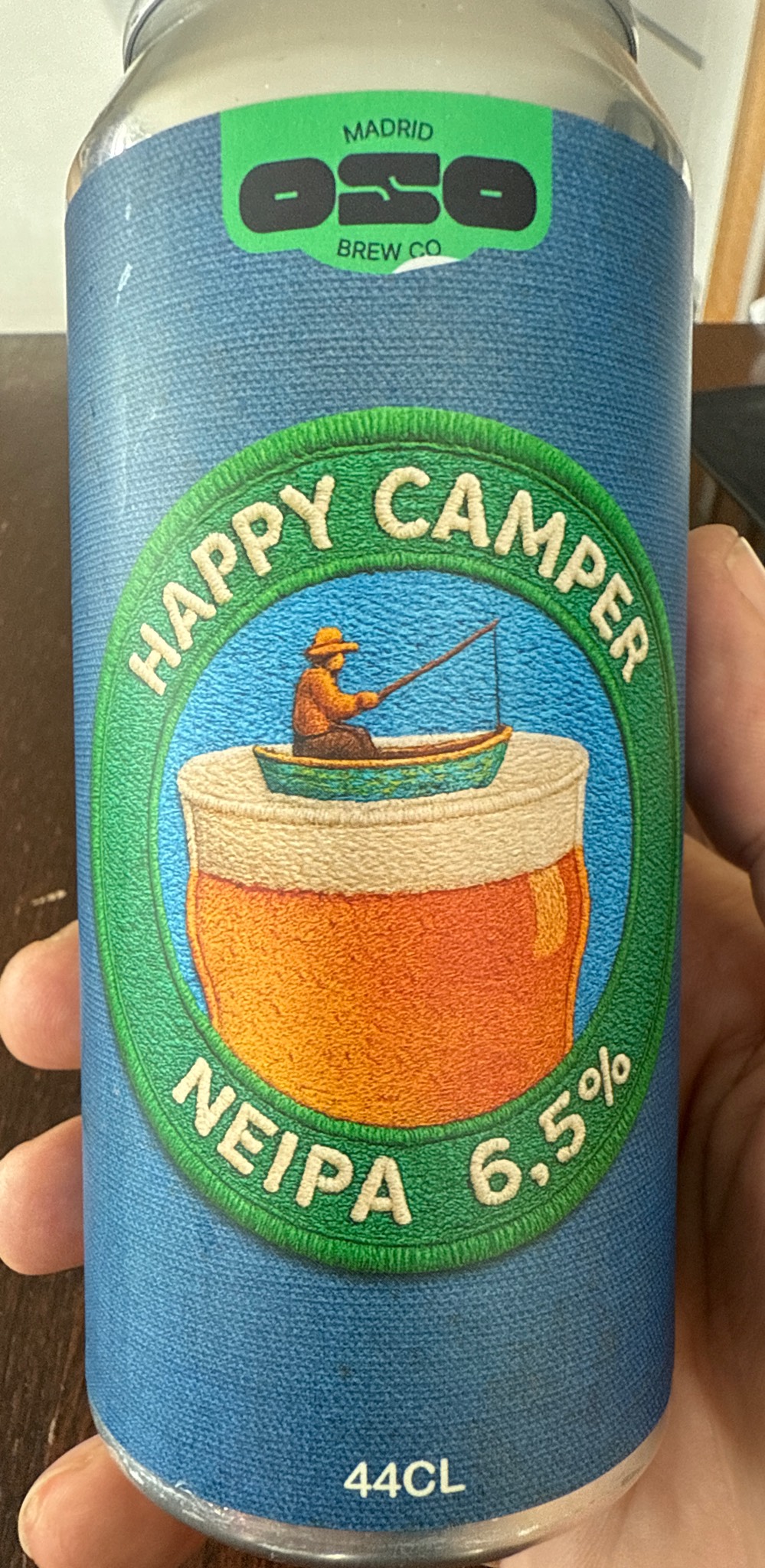 Happy camper, Spain