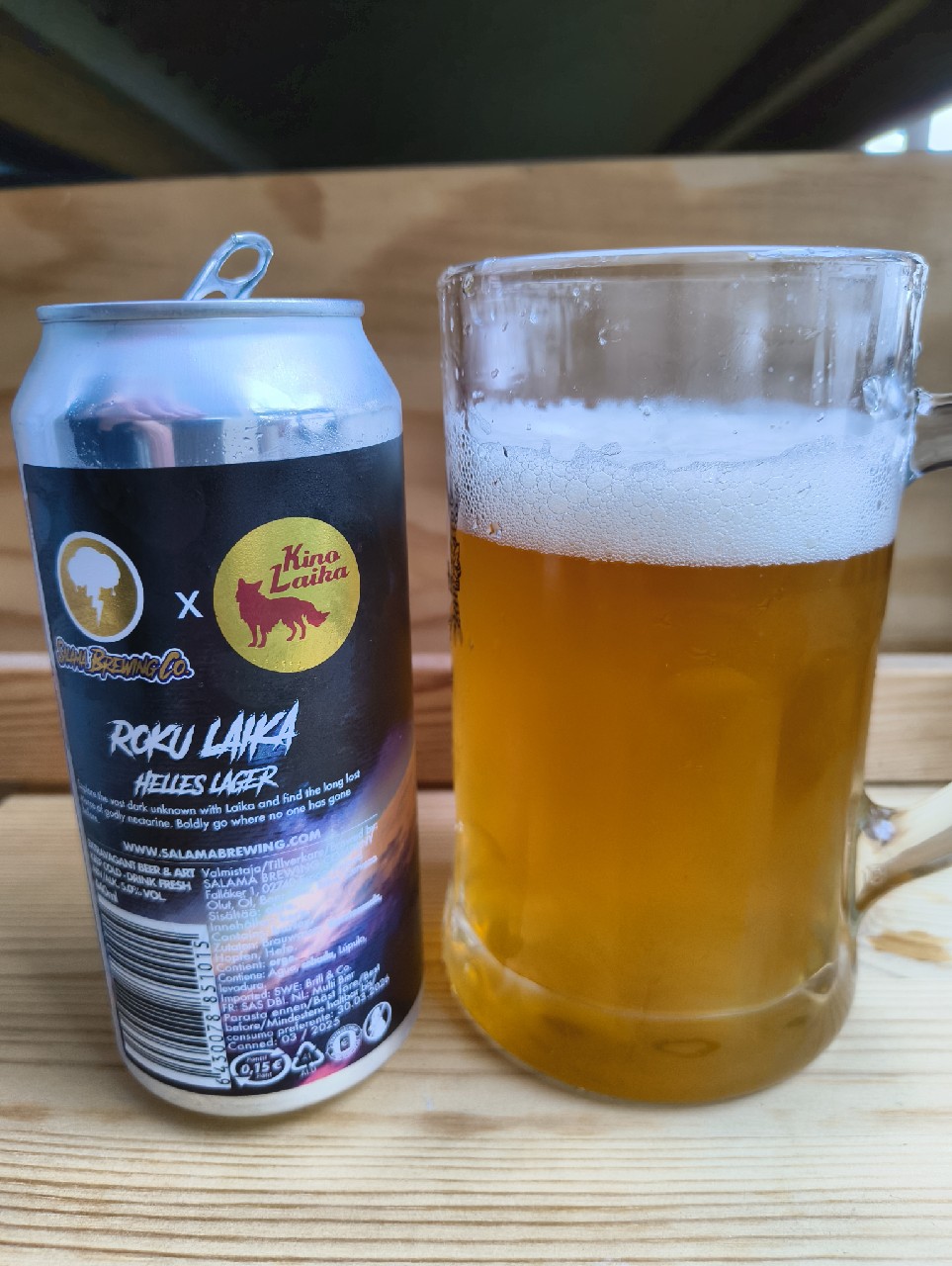 Roku Laika Helles Lager, Finland