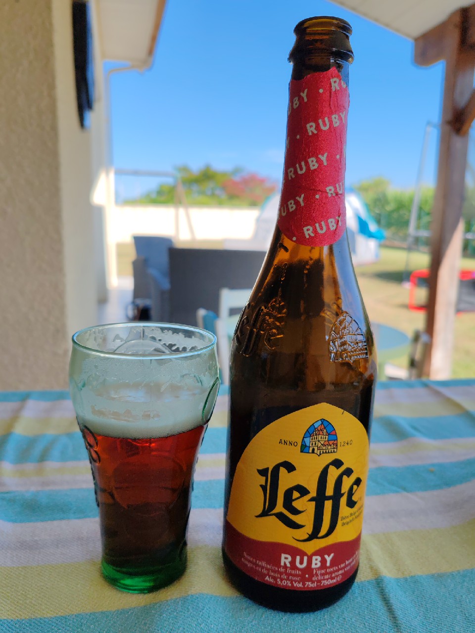 Leffe Ruby, Abbaye de Leffe (AB InBev)