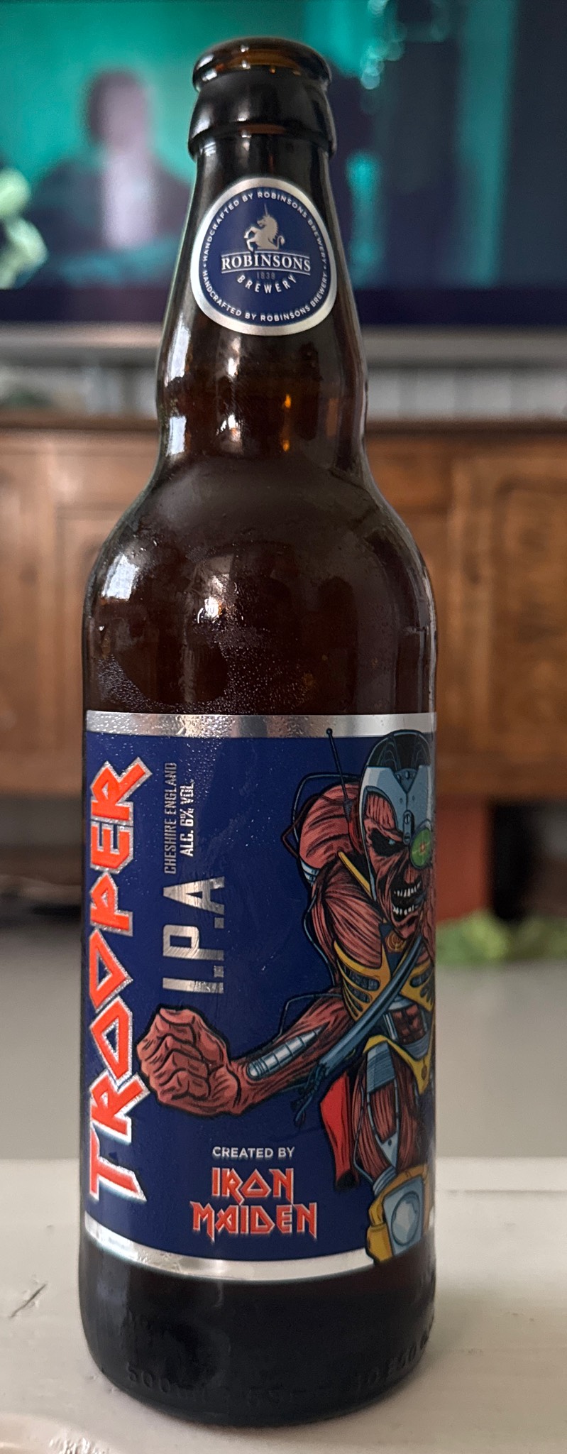 Trooper IPA 6.0%, England