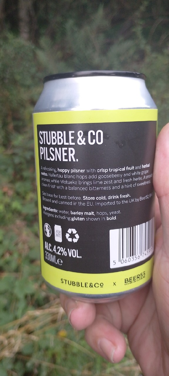 Pilsner x Stubble & Co, Belgium