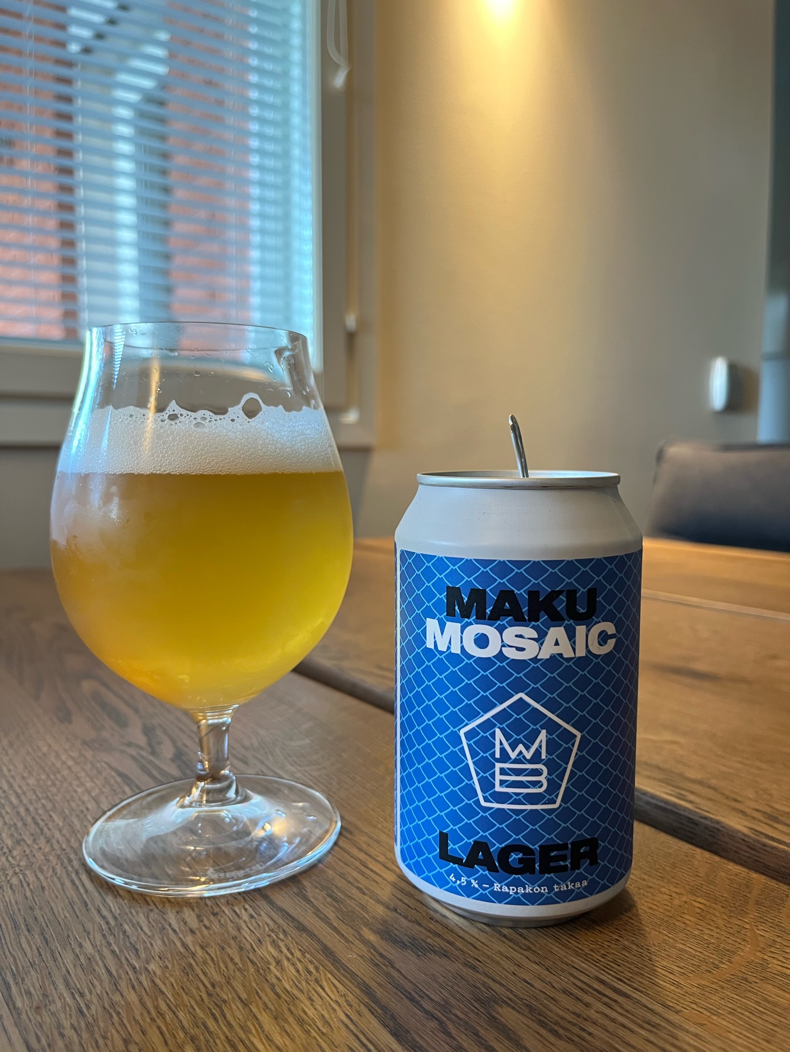 Mosaic Lager, Maku Brewing