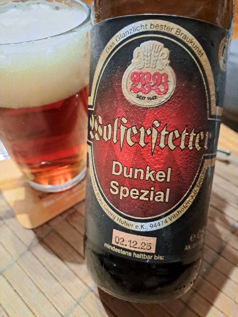 wolferstetter dunkel Spezial, Wolferstetter Bräu