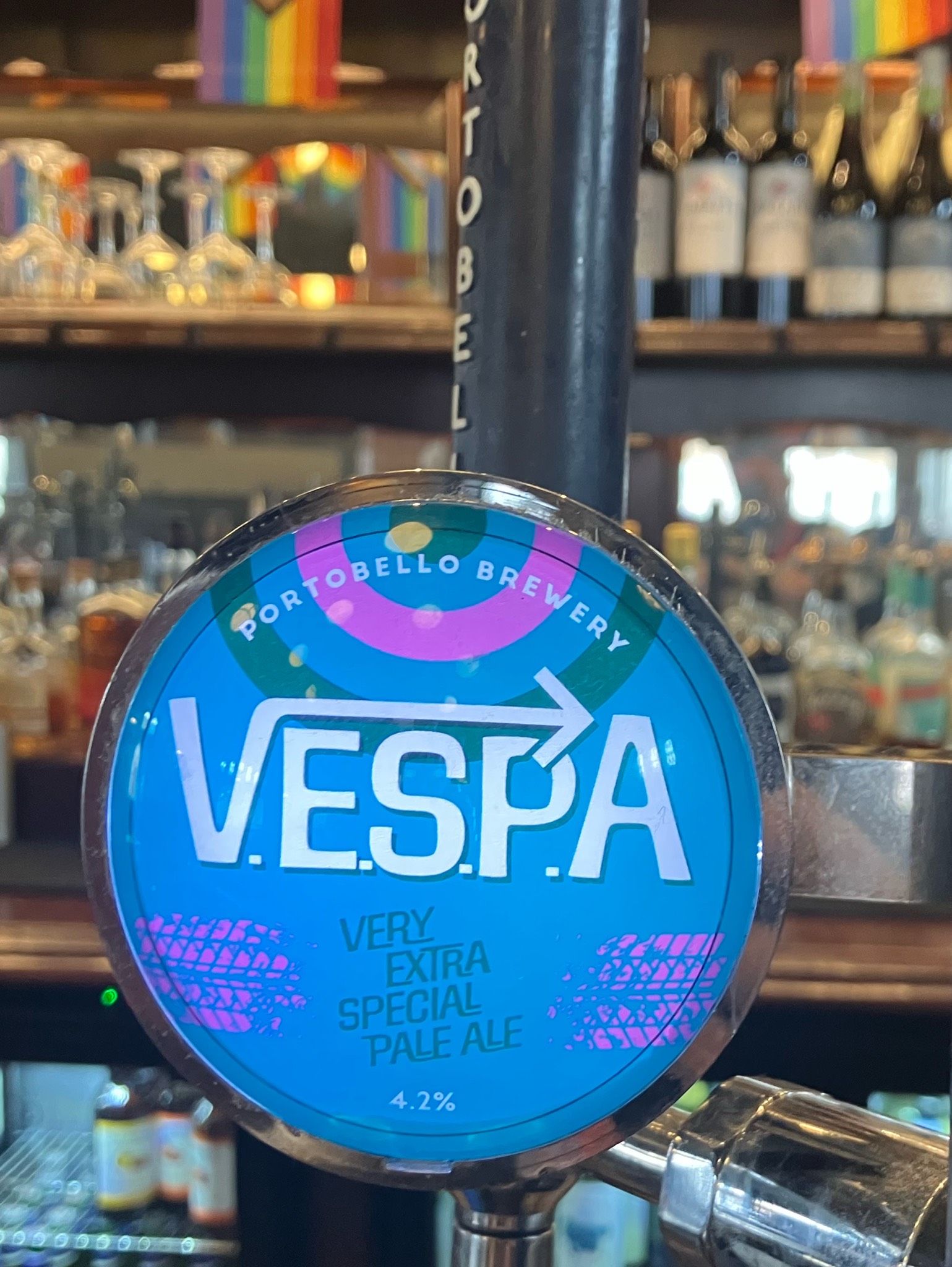 Vespa, England