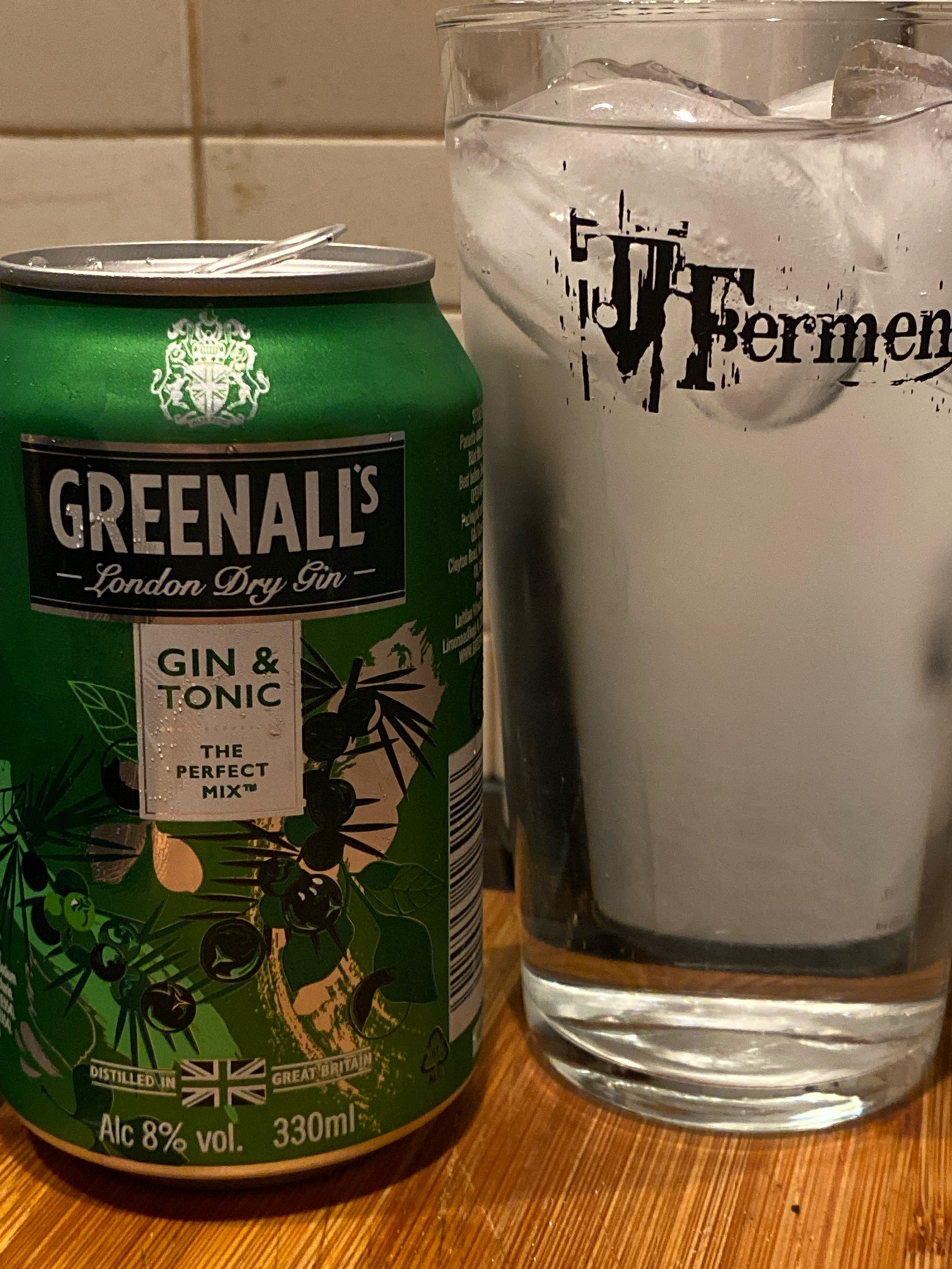 Greenall's Dry Gin, G & J Greenall LTD