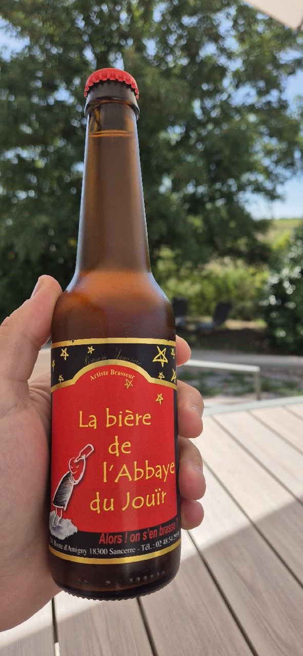 La Bière De L'Abbaye Du Jouïr, Brasserie Sancerroise