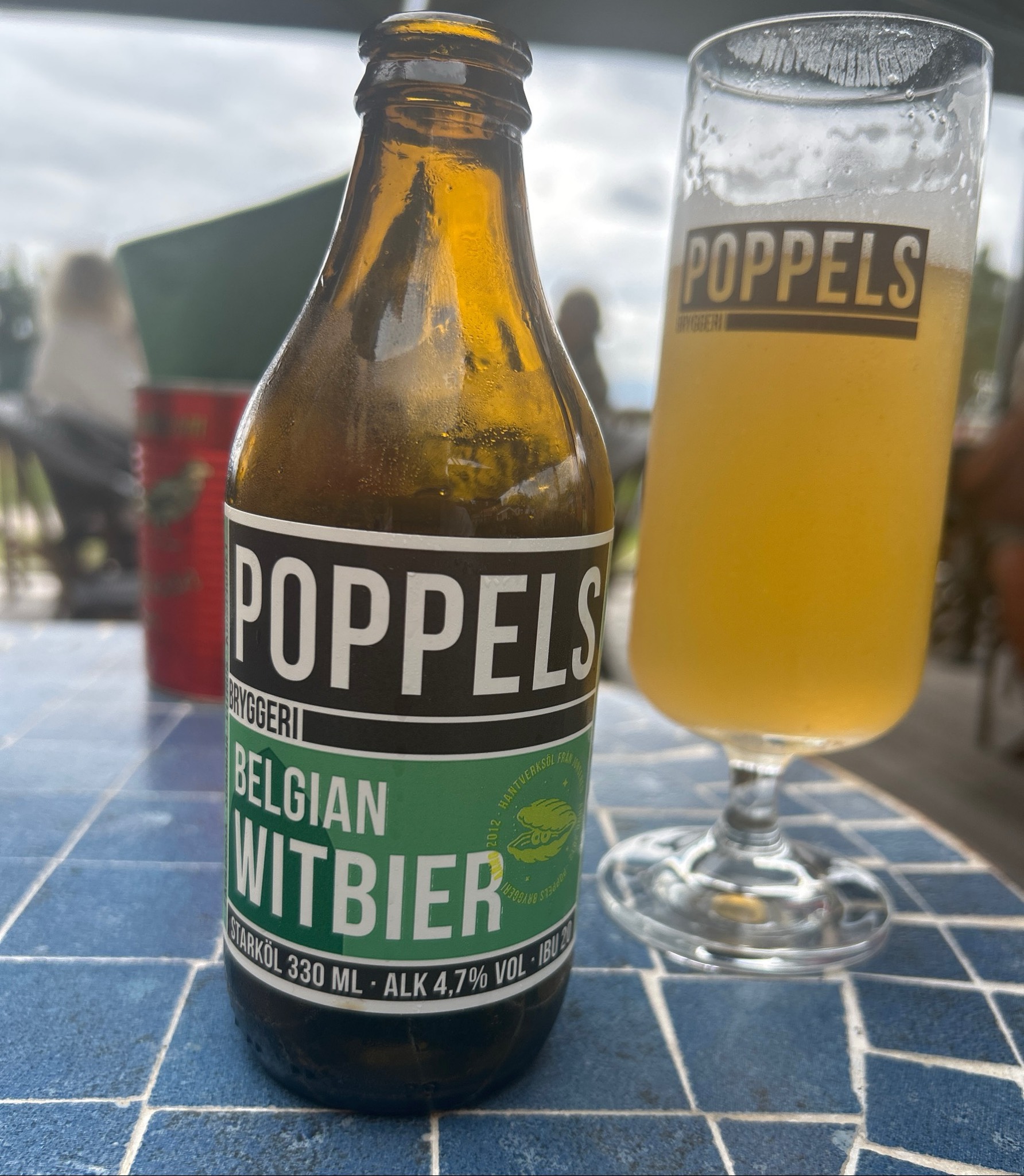 poppels bryggeri belgian witbier, Poppels Bryggeri