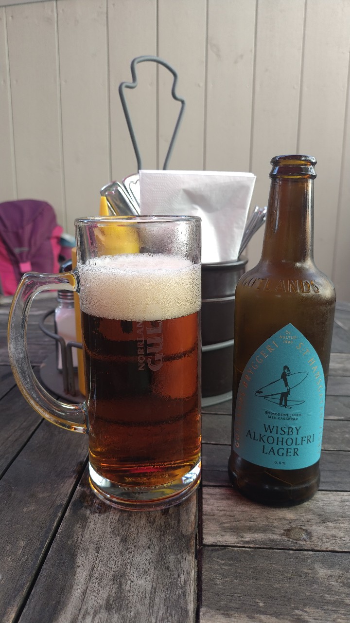 Wisby Alkoholfri Lager, Sweden